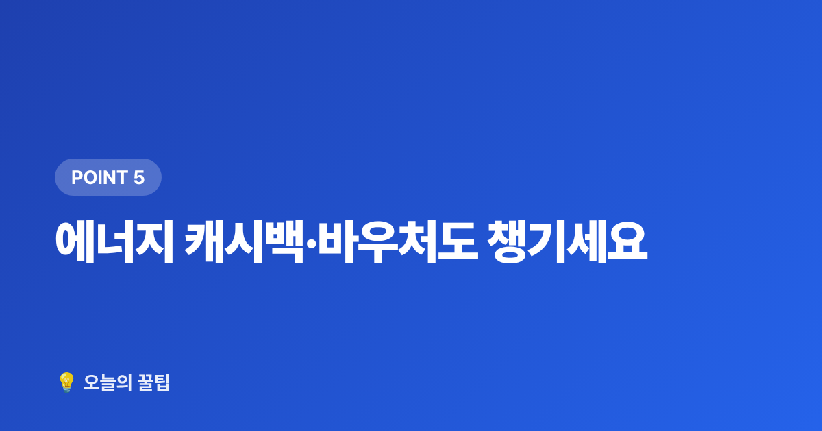 에너지 캐시백·바우처도 챙기세요 - 여름철 전기요금 폭탄 피하는 에어컨 절약법